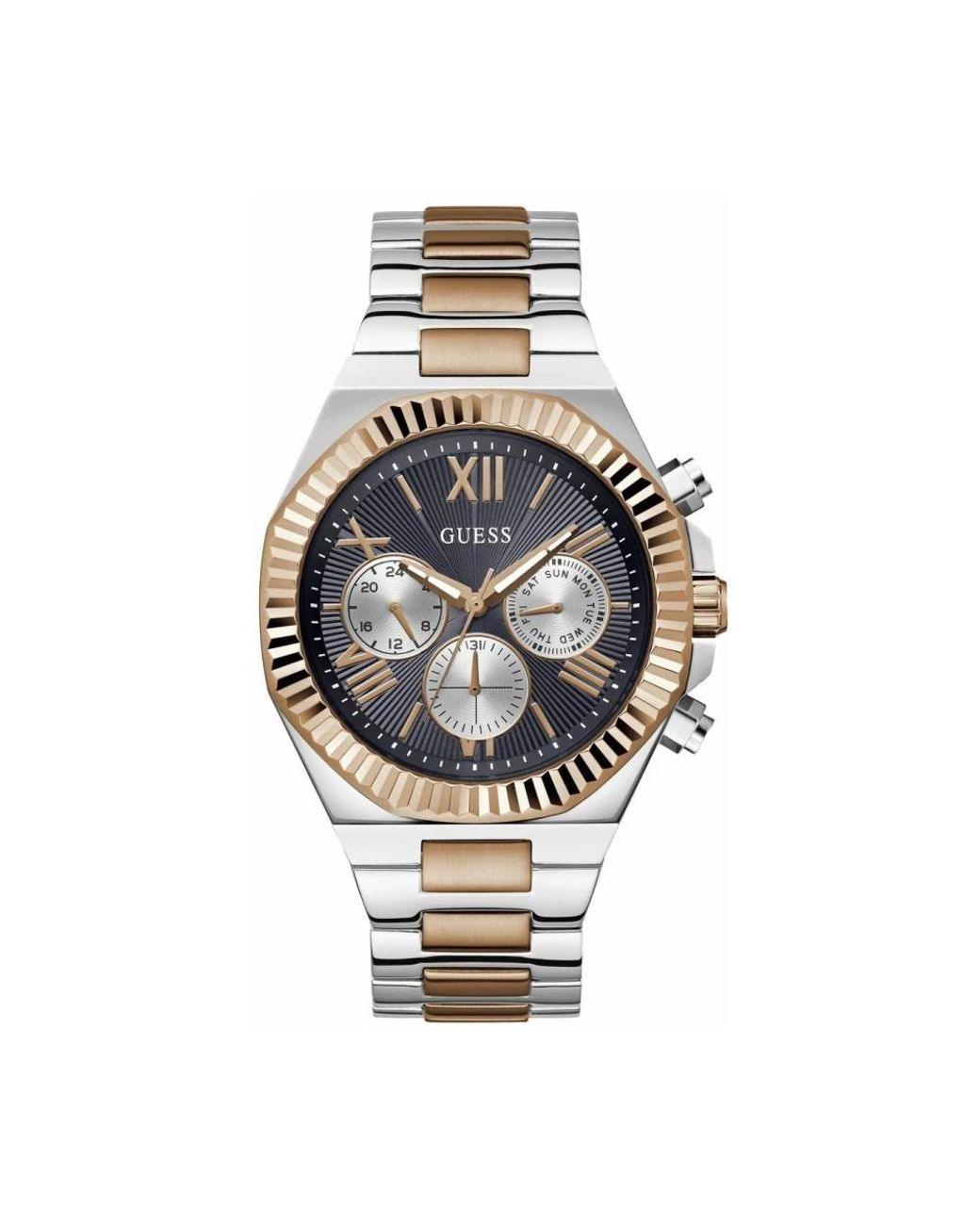 Guess Equity Multifunktionsuhr in Metallic für Herren