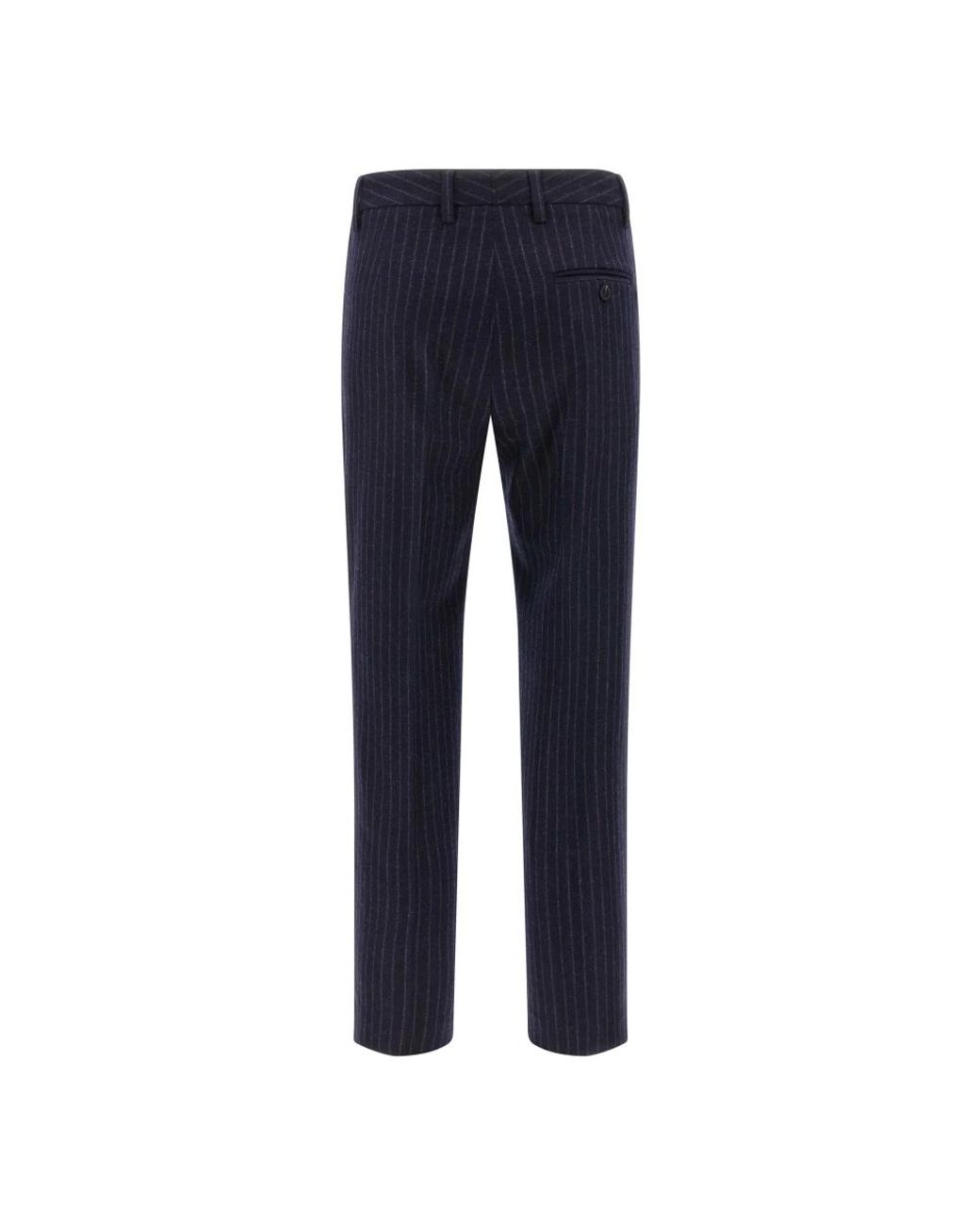 Alberto Biani Blue Slim-Fit Trousers