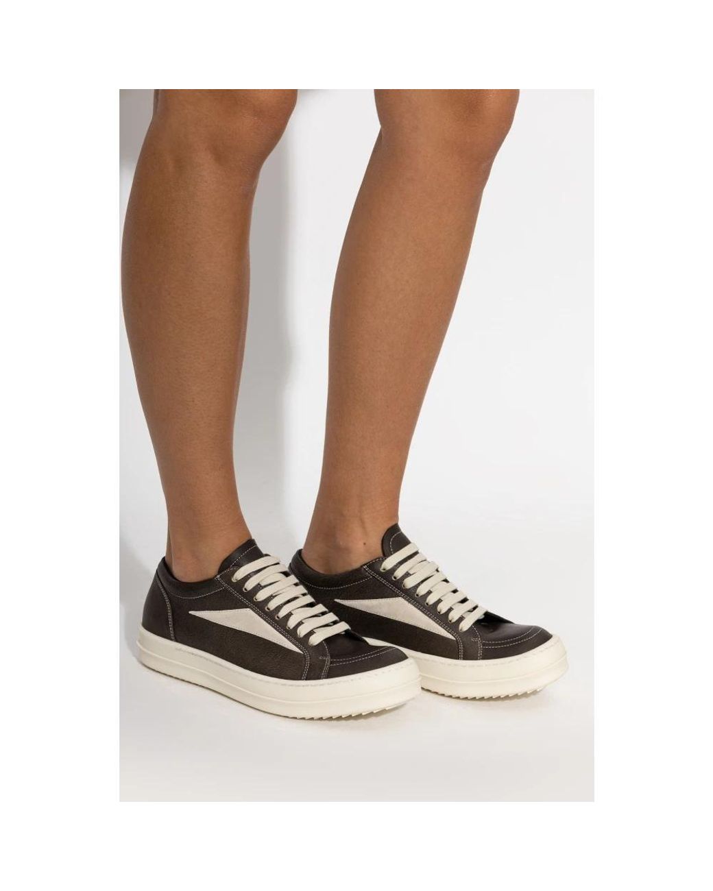 Rick Owens Gray Sneakers