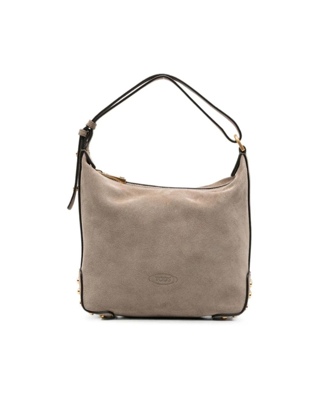 Tod's Gray Shoulder Bags