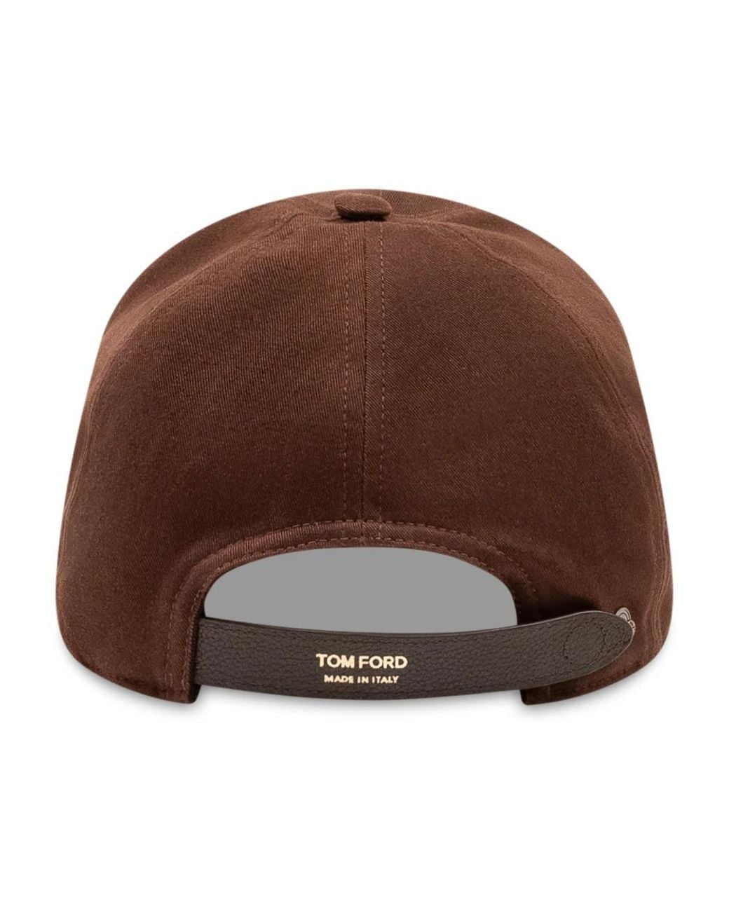 Tom Ford Canvas Cap in Brown für Herren