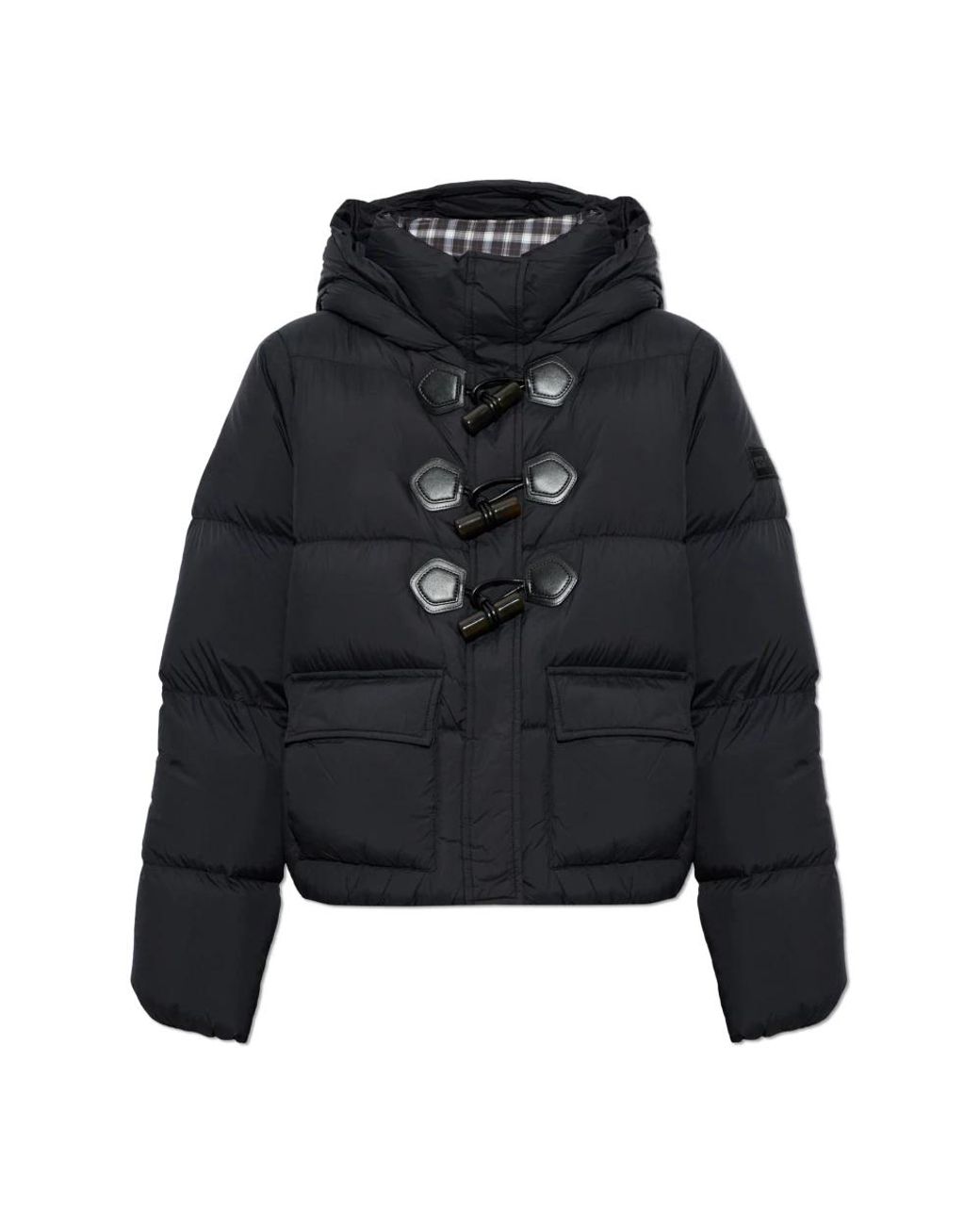 Ganni Mini Puffer in het Blue
