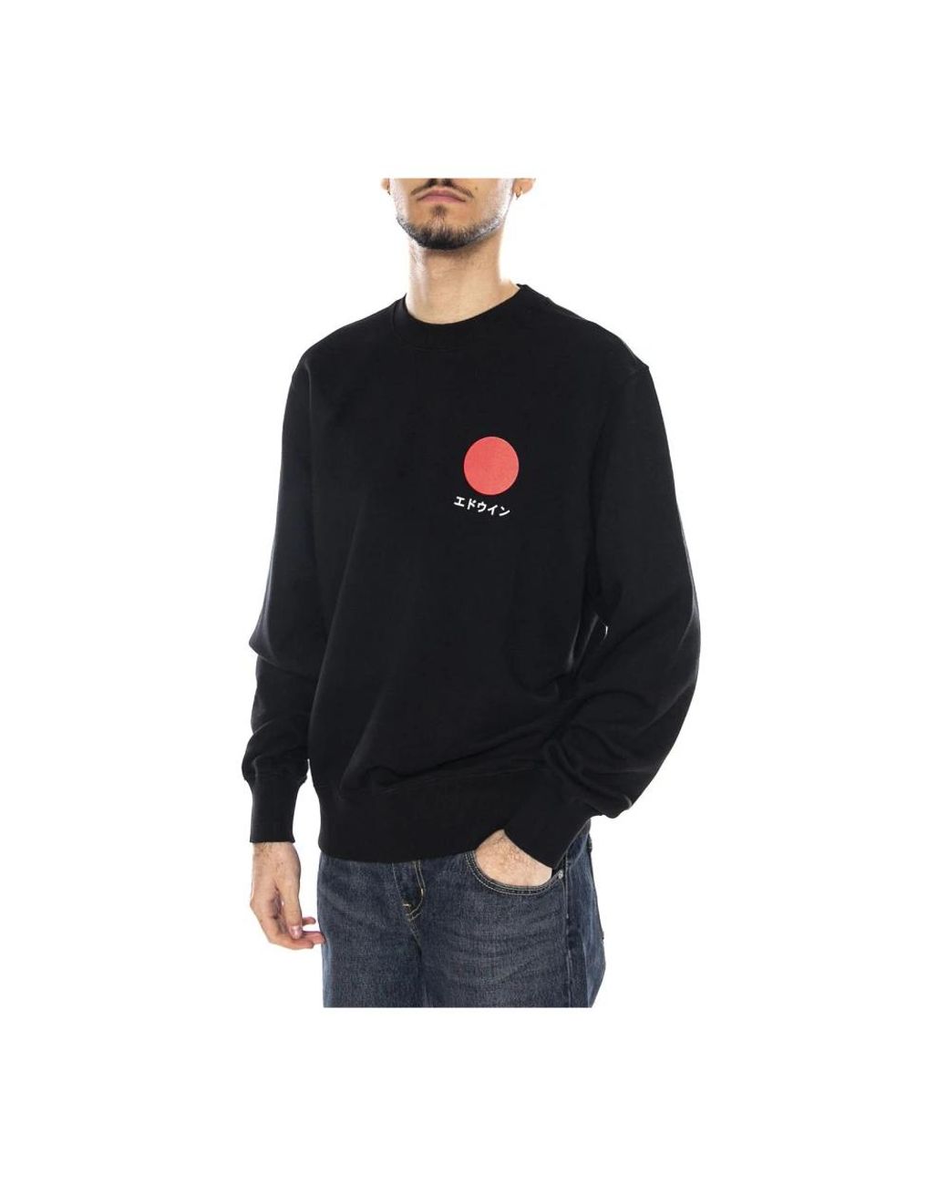 Sweatshirts Edwin pour homme en coloris Black