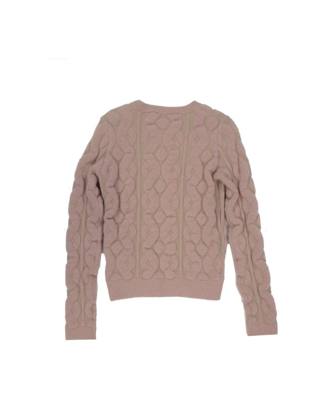 Blumarine Brown Round-Neck Knitwear