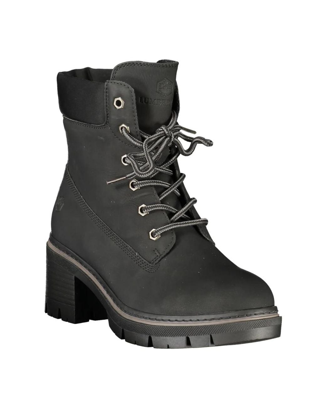 Lumberjack Black Lace-Up Boots