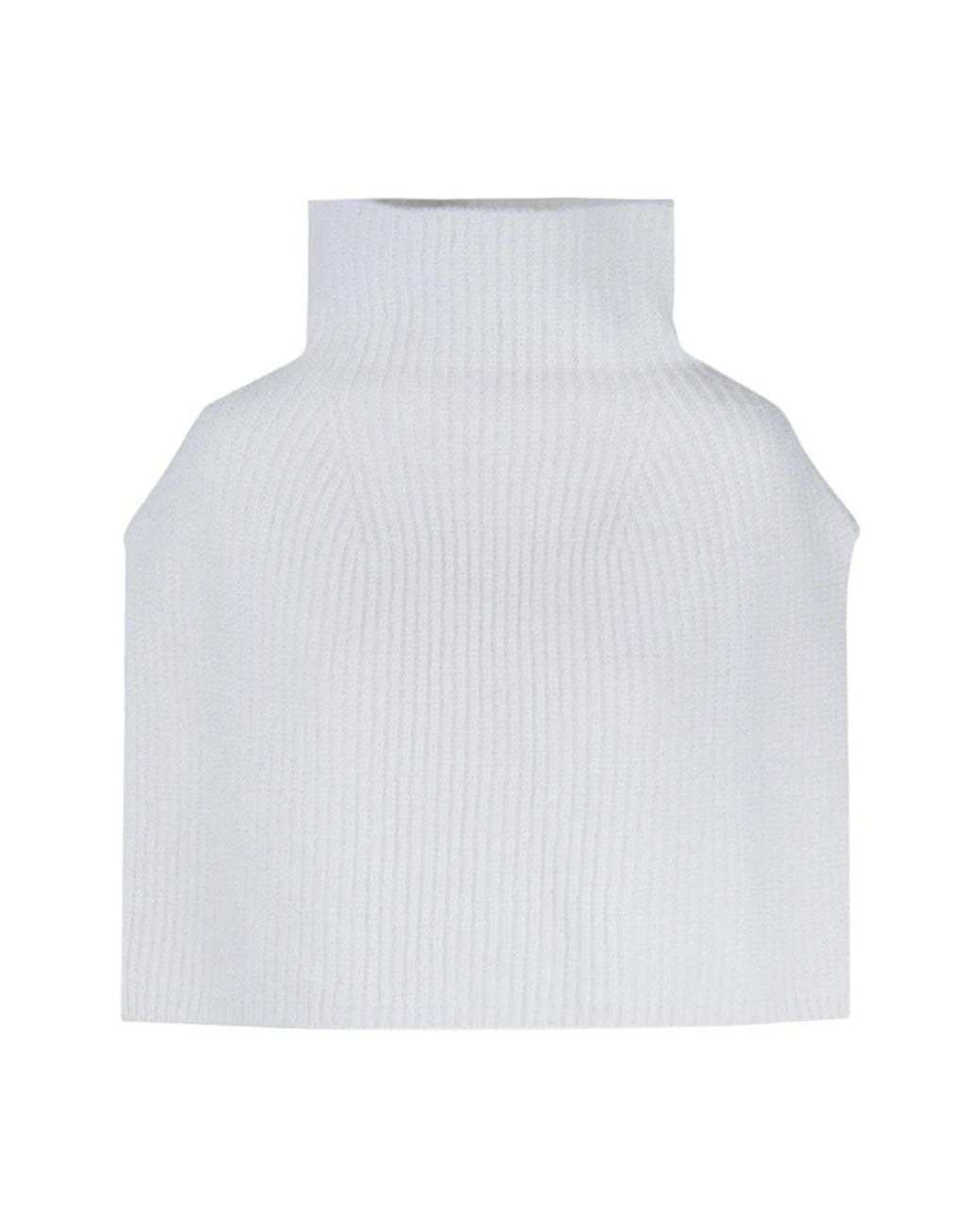 Alpha Studio White Winter Scarves