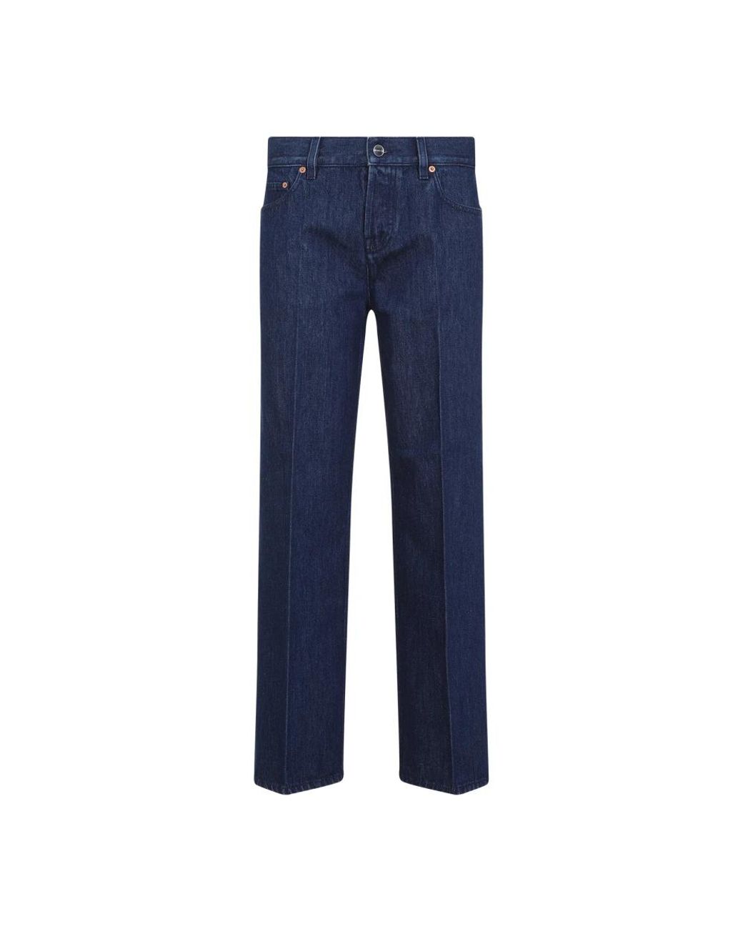 Gucci Blue Straight Fit Jeans