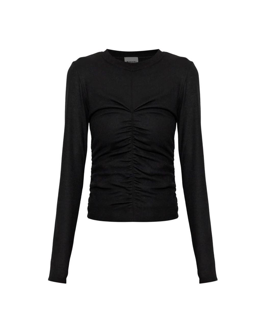 Isabel Marant Black Long Sleeve T-Shirts