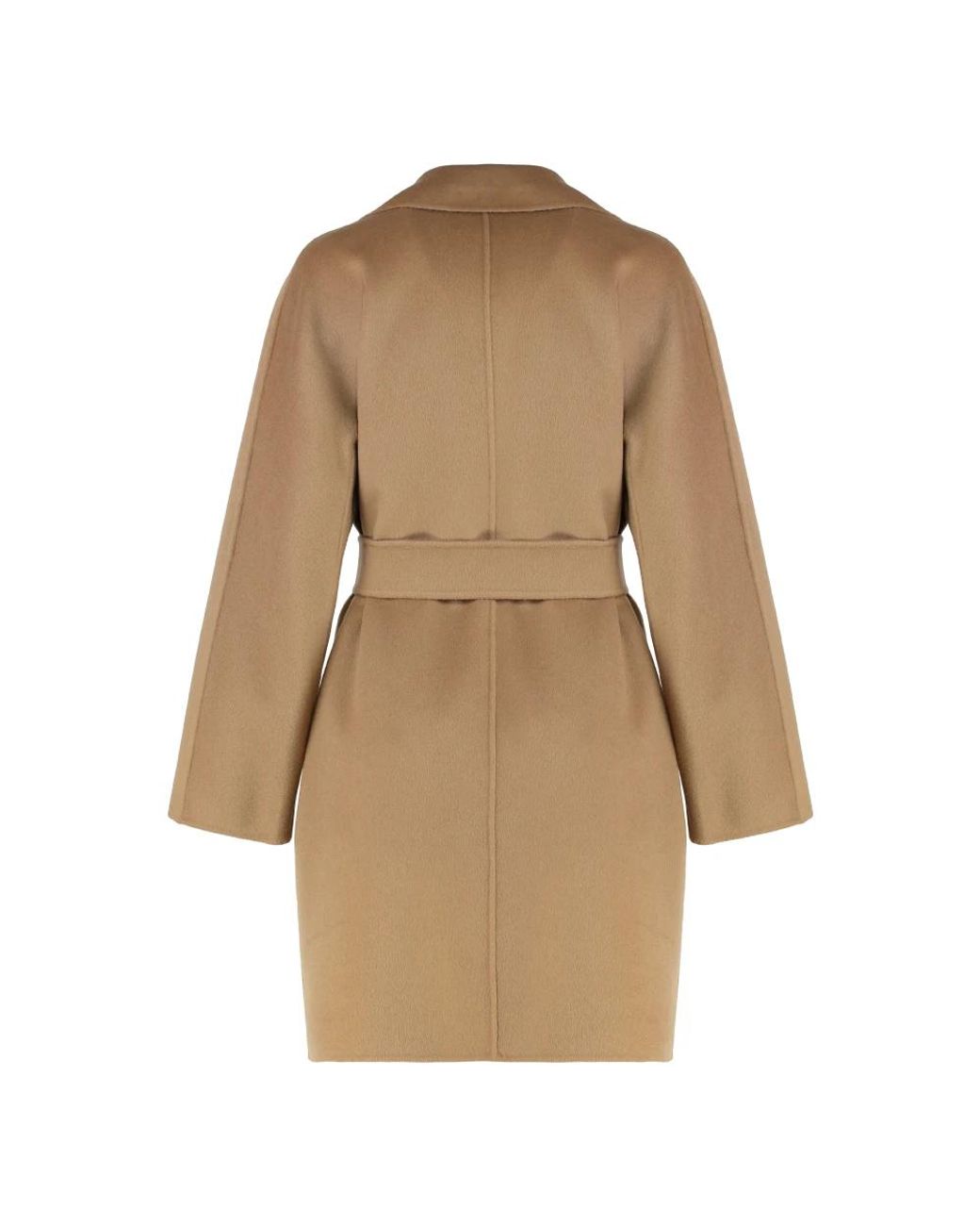 Max Mara Natural Belted Coats