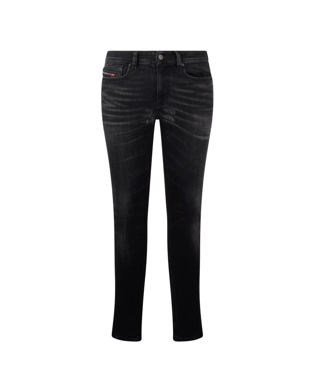 DIESEL Black Skinny Jeans for men