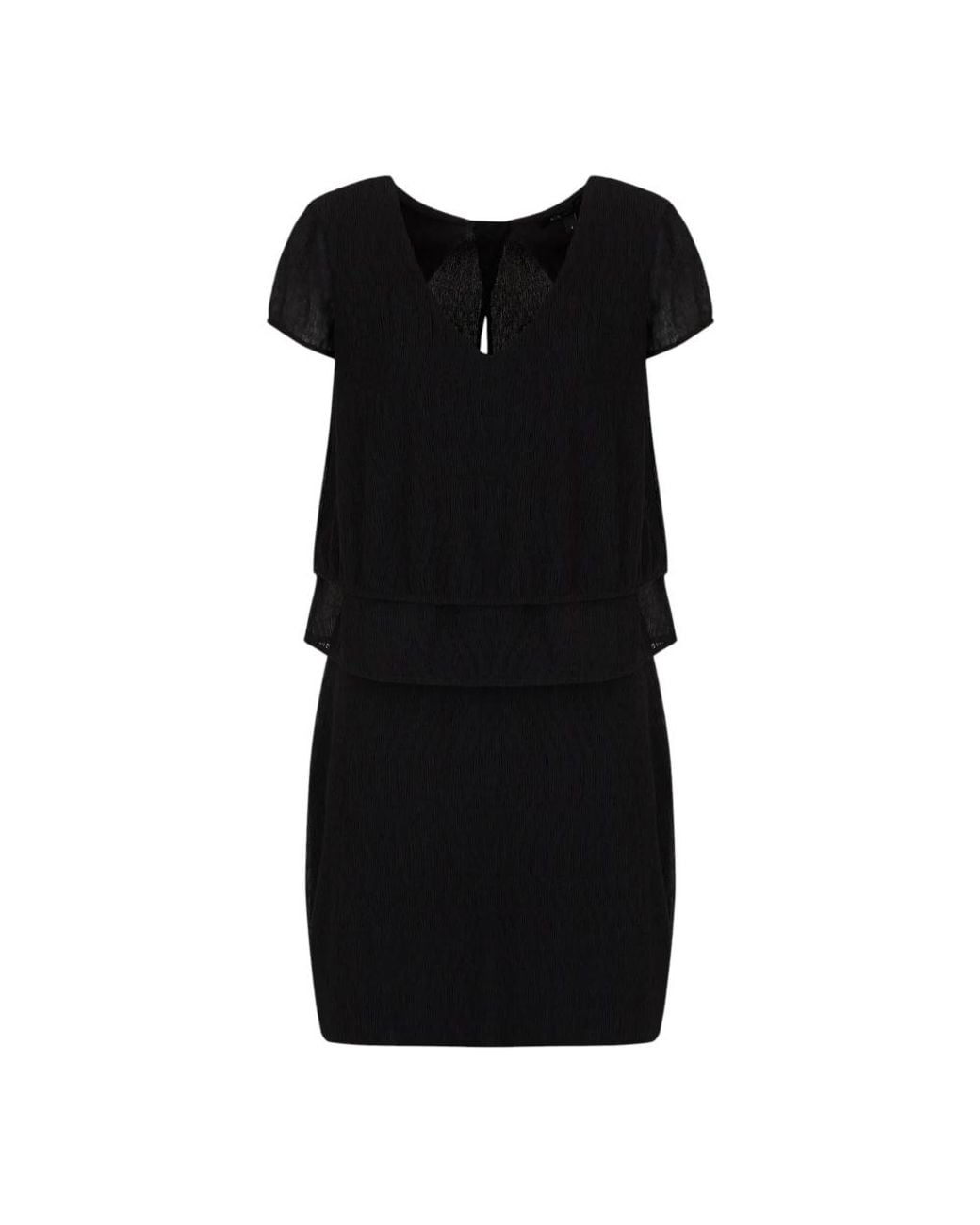 ARMANI EXCHANGE Black Short Dresses