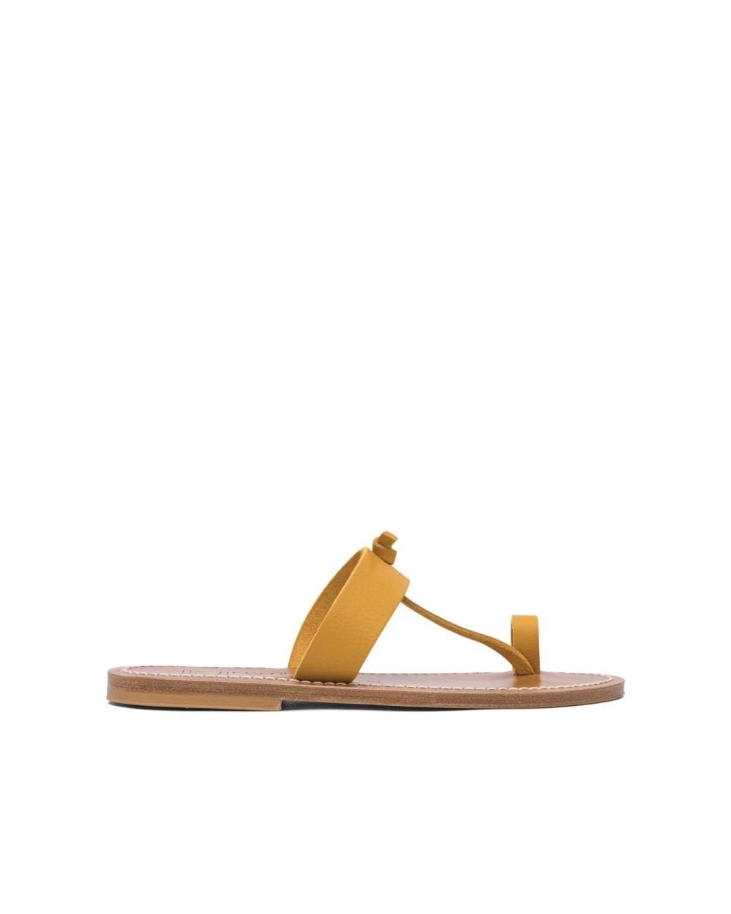 Flip Flops K. Jacques de color Brown