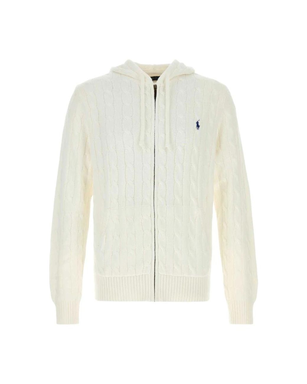 Polo Ralph Lauren White Zip-Throughs for men
