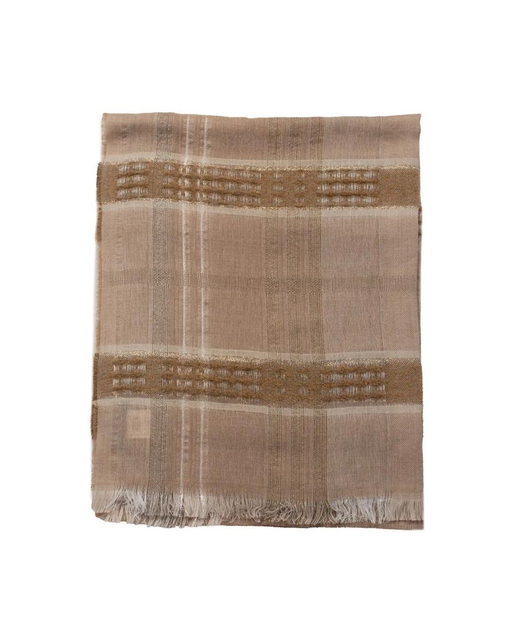 Gran Sasso Brown Winter Scarves