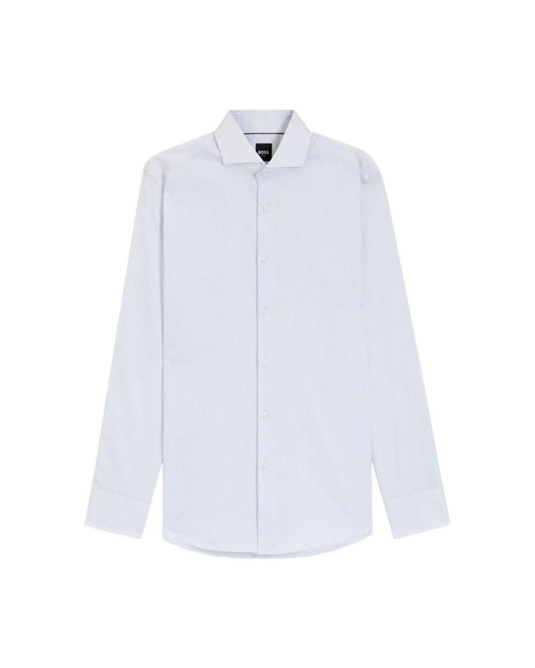 Boss White Formal Shirts for men