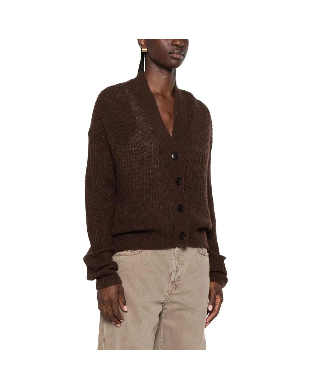 Closed Brown Cardigans