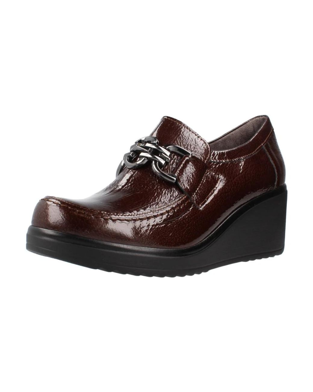 Wedges Pitillos en coloris Brown