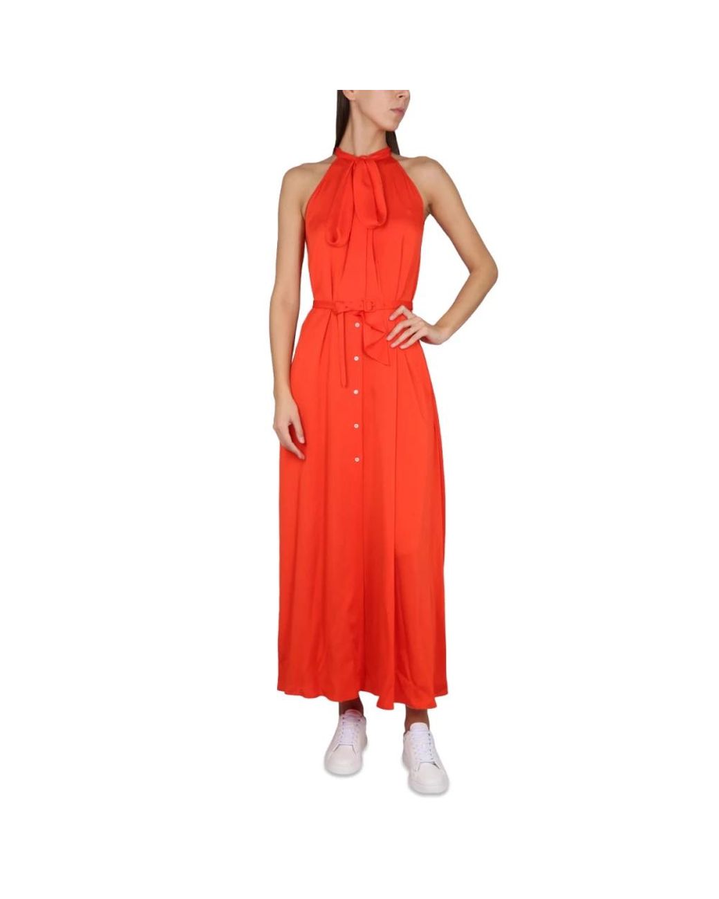 Aspesi Red Midi Dresses
