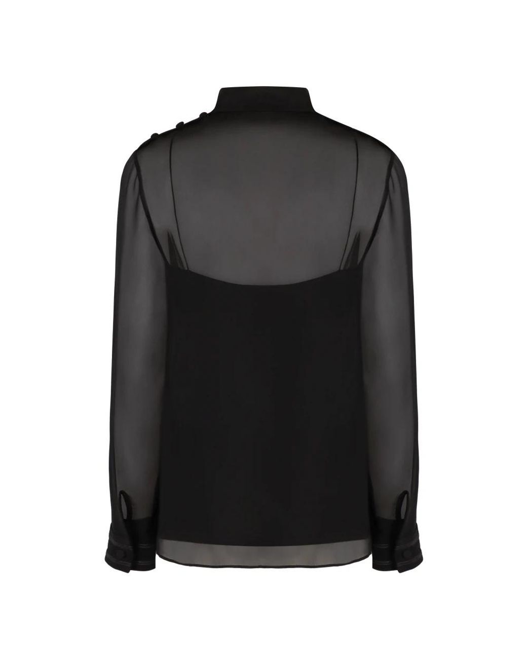 Gucci Black Blouses