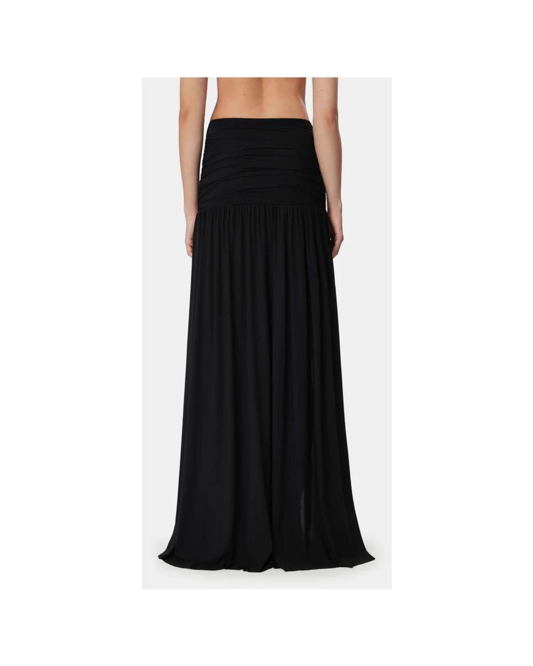 Amazuìn Black Maxi Skirts