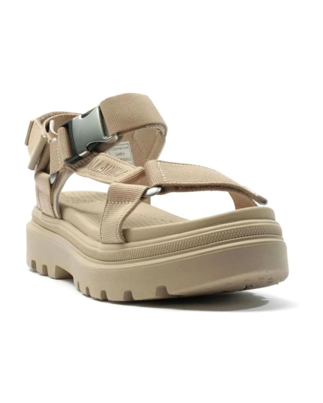 Flat Sandals di Palladium in Metallic