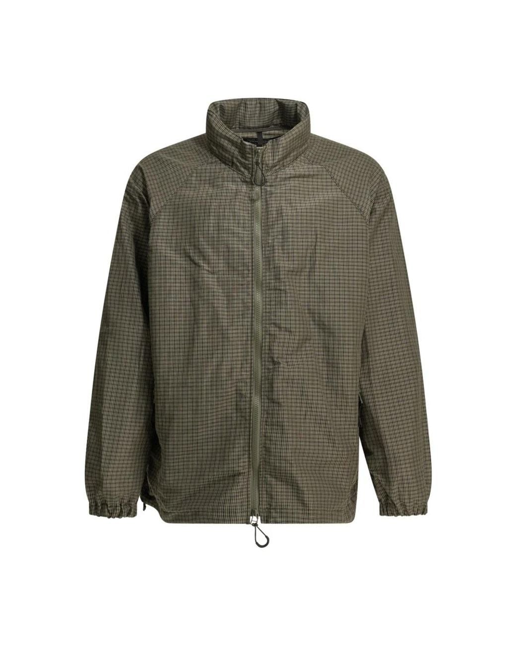 Comme des Garçons Plaid Zip-Up Jacket in het Green voor heren