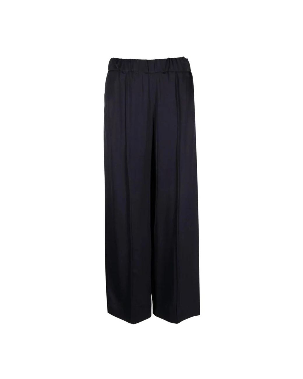 Jil Sander Wide Trousers in het Blue