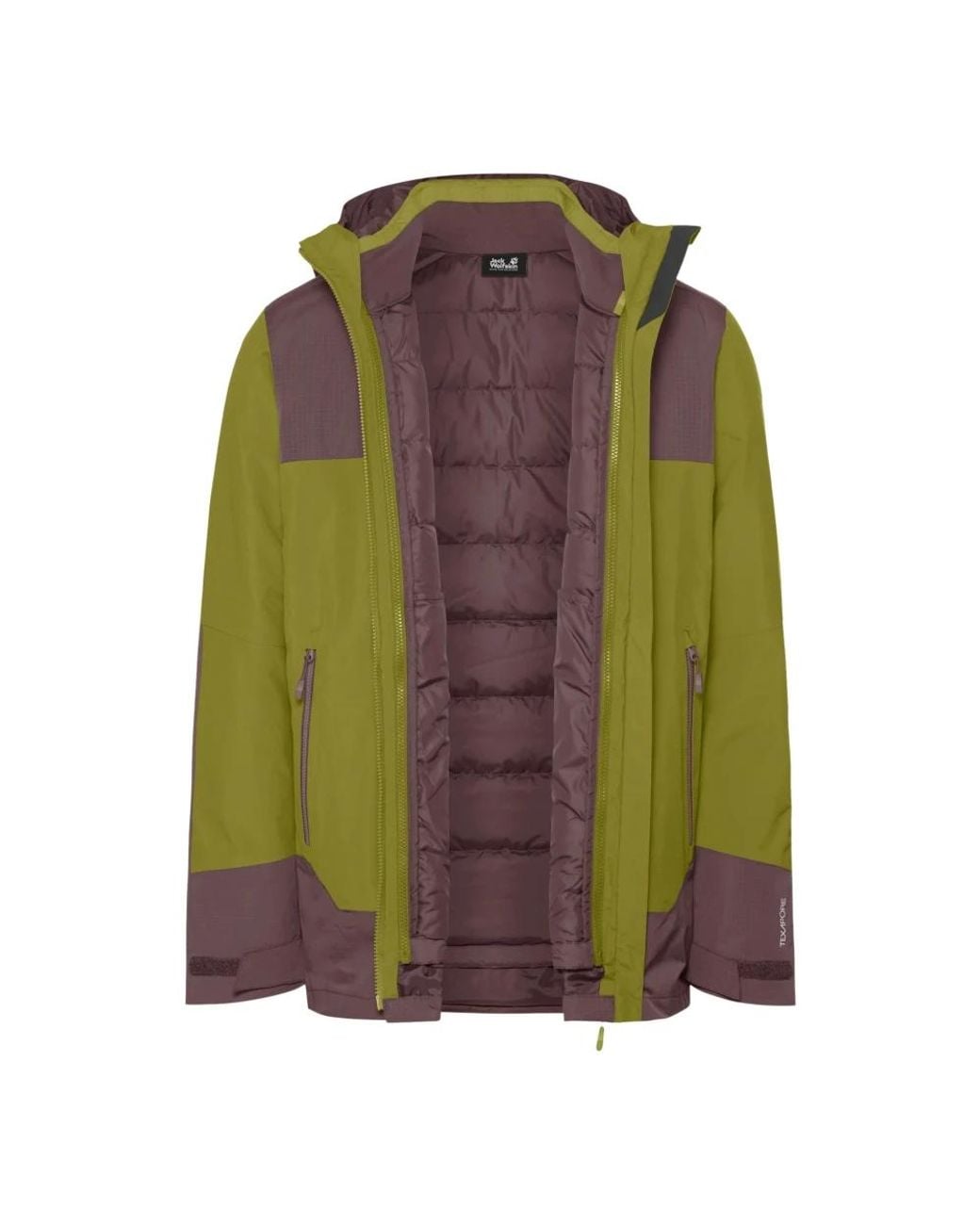 Rain Proof Jackets Jack Wolfskin pour homme en coloris Green