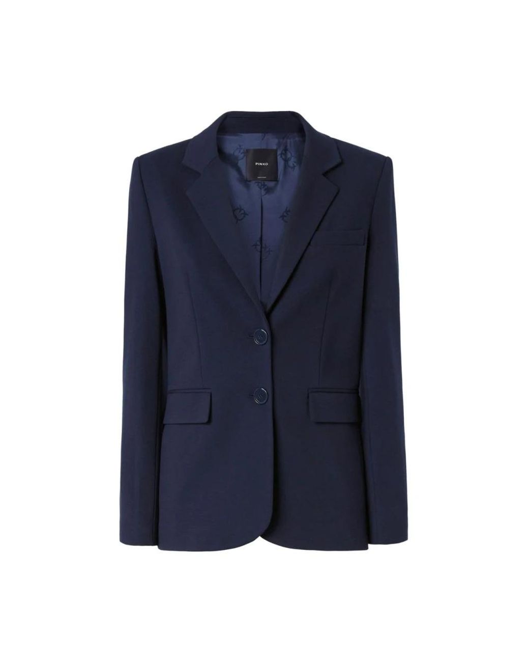 Pinko Jassen ,Blauw ,Nylon Stijlvolle Stoffen Jas in het Blue