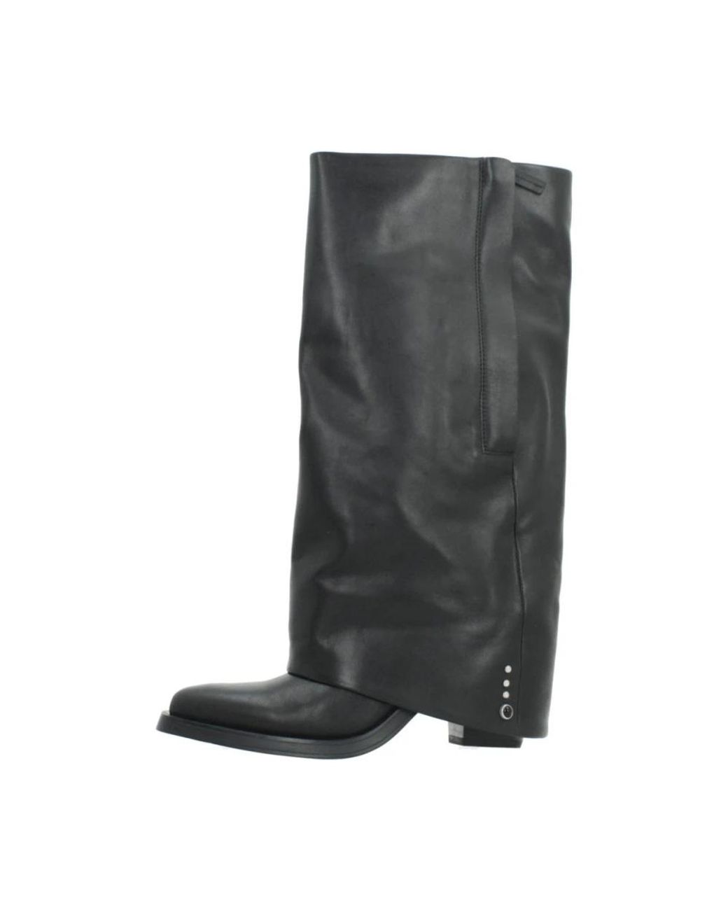 Ash Schoenen ,Zwart ,Leer Jackson Boot in het Gray