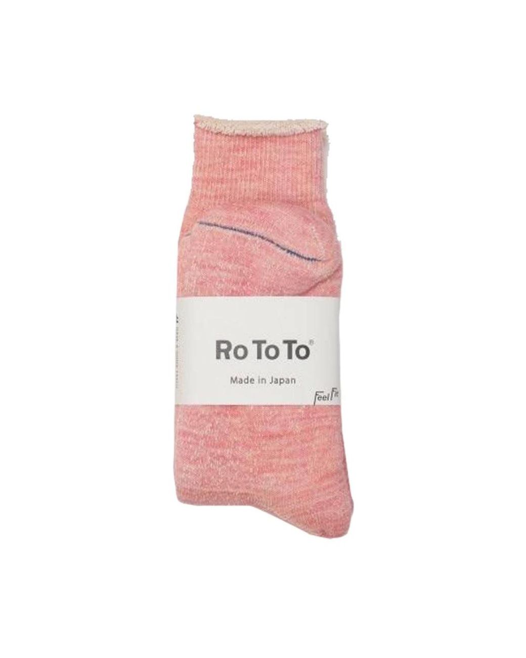 RoToTo Ondergoed ,Roze ,Katoen Double Face Sokken in het Pink