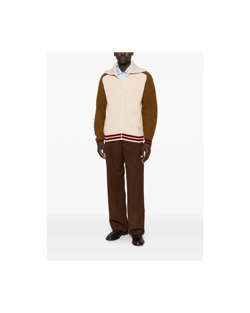 Drole de Monsieur Natural Cardigans for men