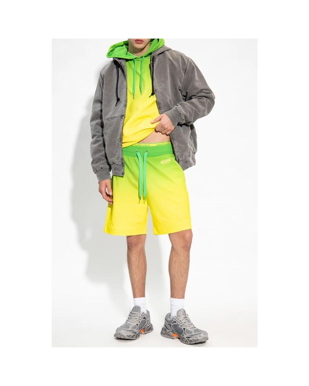 Casual Shorts Moschino de hombre de color Yellow