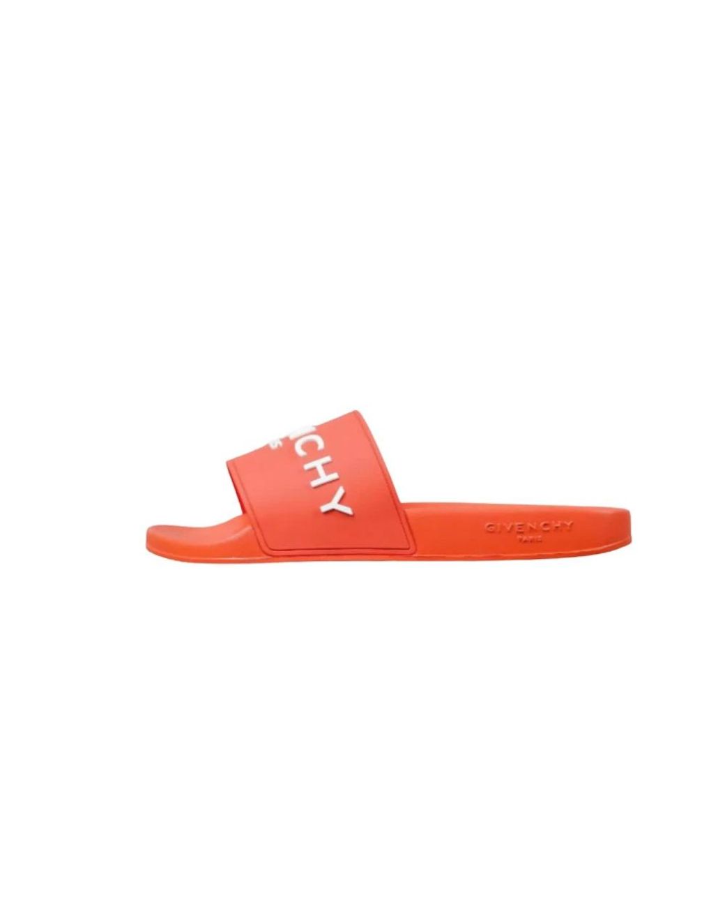 Givenchy Paris Slide Sandaal in het Red voor heren