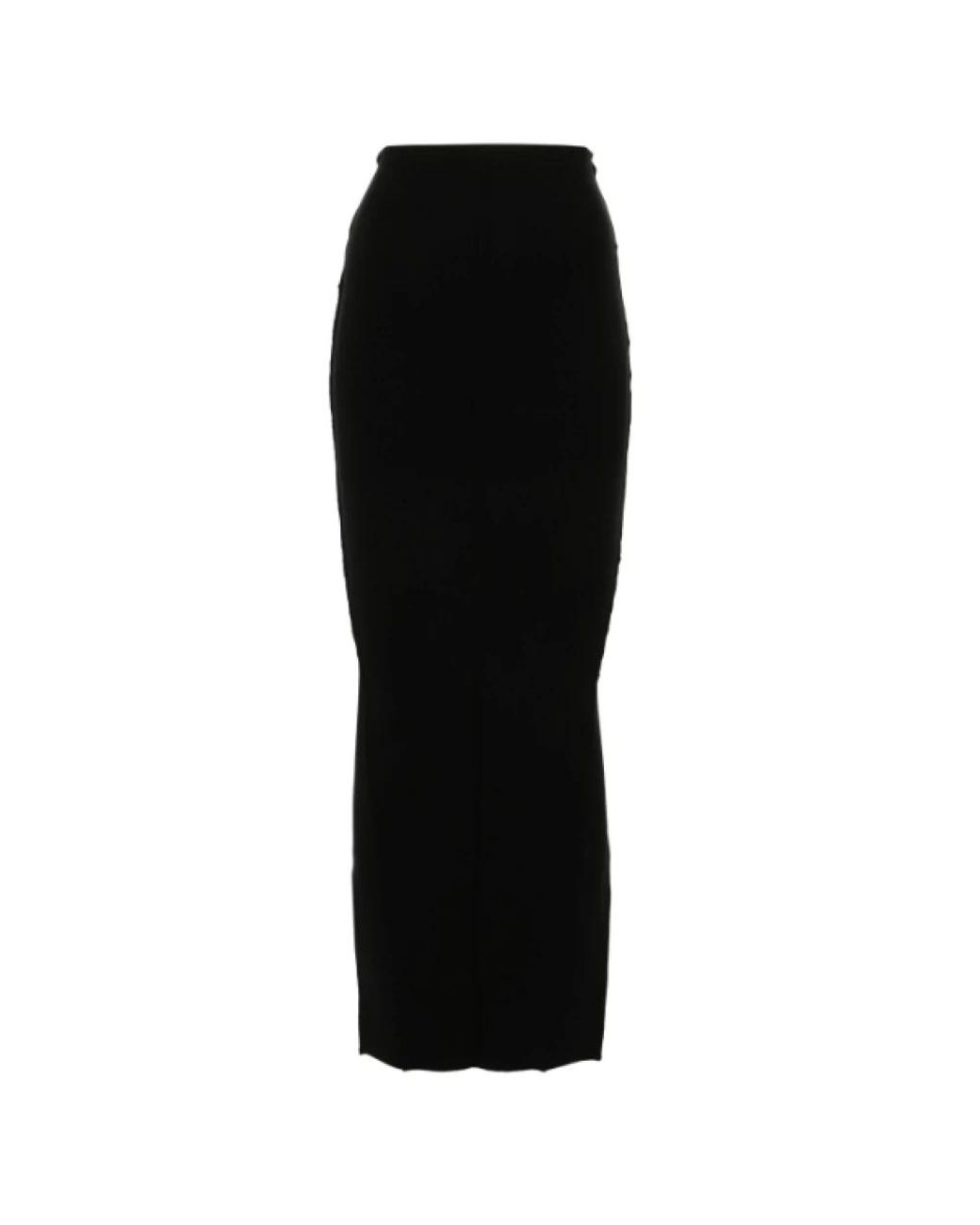 Rick Owens Rokken ,Zwart ,Gebreide Pillar Rok in het Black