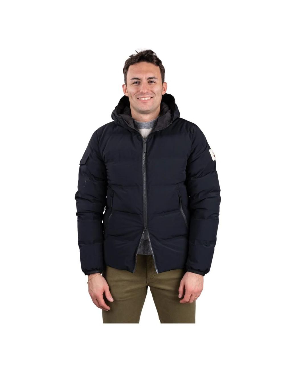 Down Jackets AFTER LABEL pour homme en coloris Black