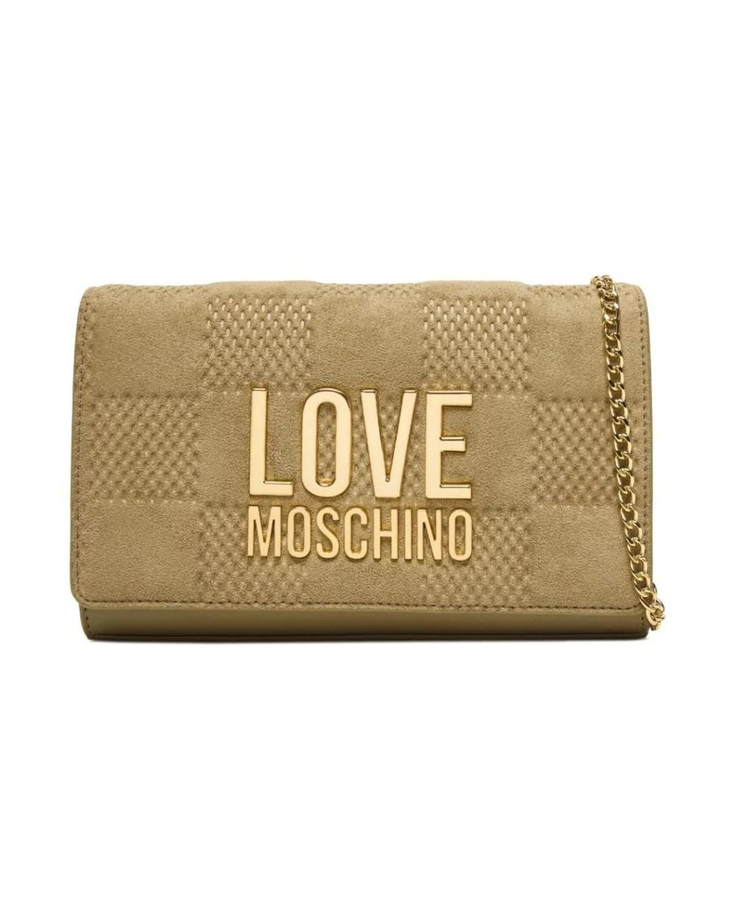 Love Moschino Metallic Cross Body Bags