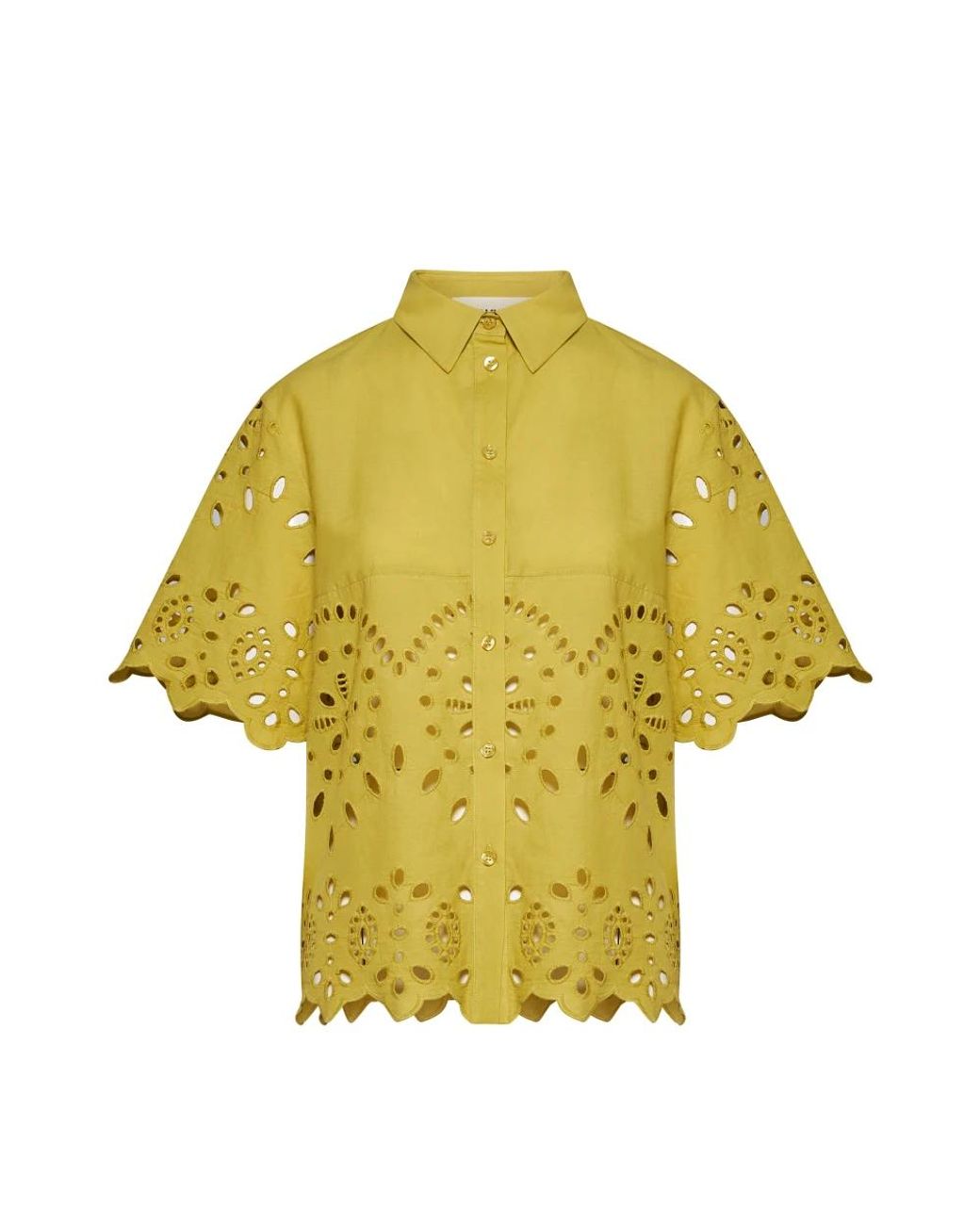 Blouses Silvian Heach de color Yellow