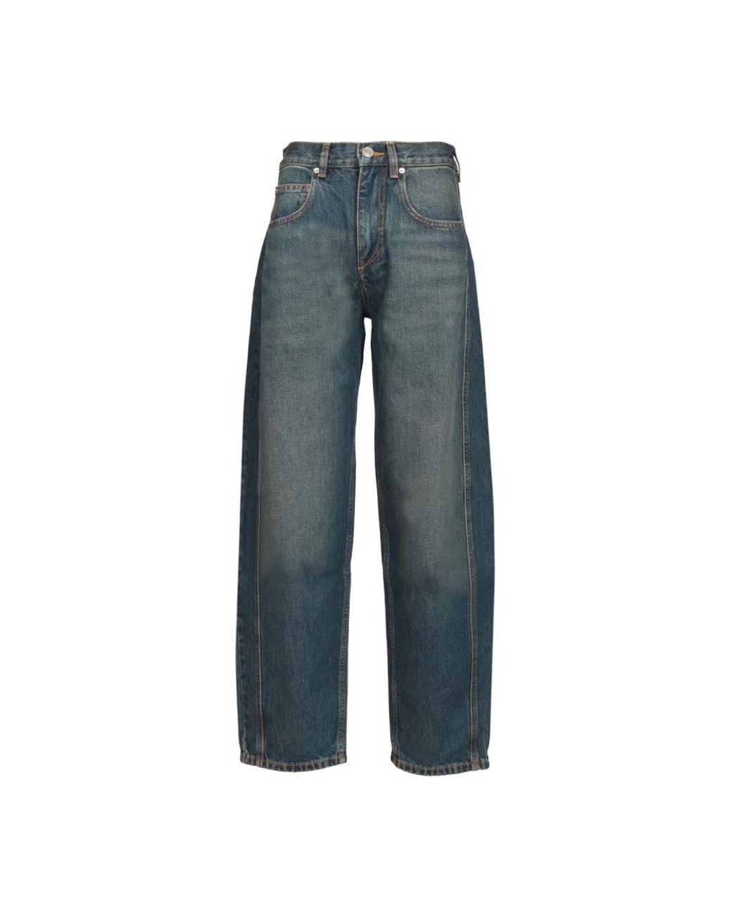 Isabel Marant Blue Loose Fit Jeans