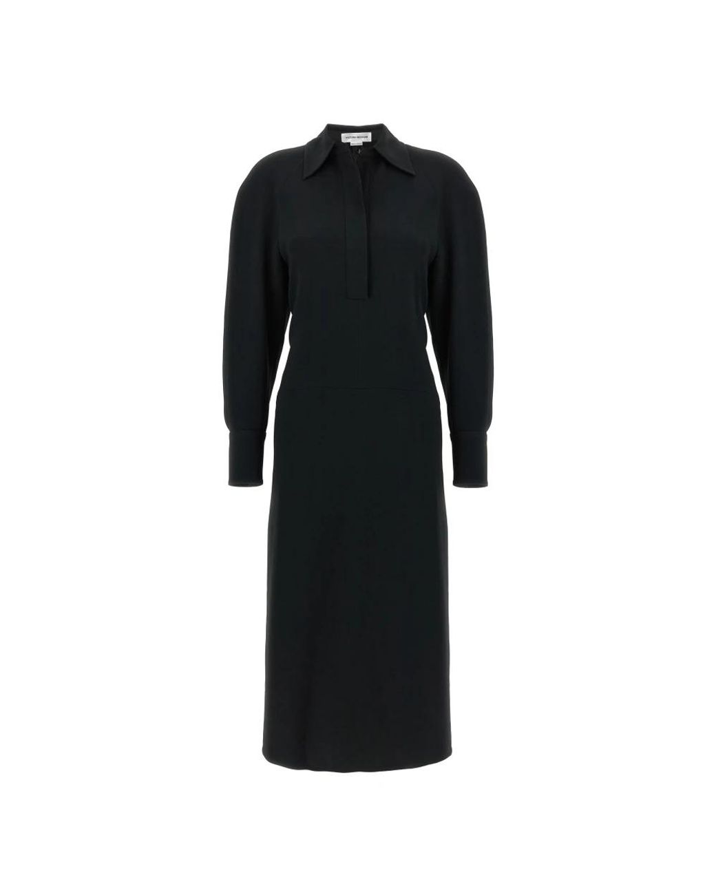 Victoria Beckham Black Midi Dresses