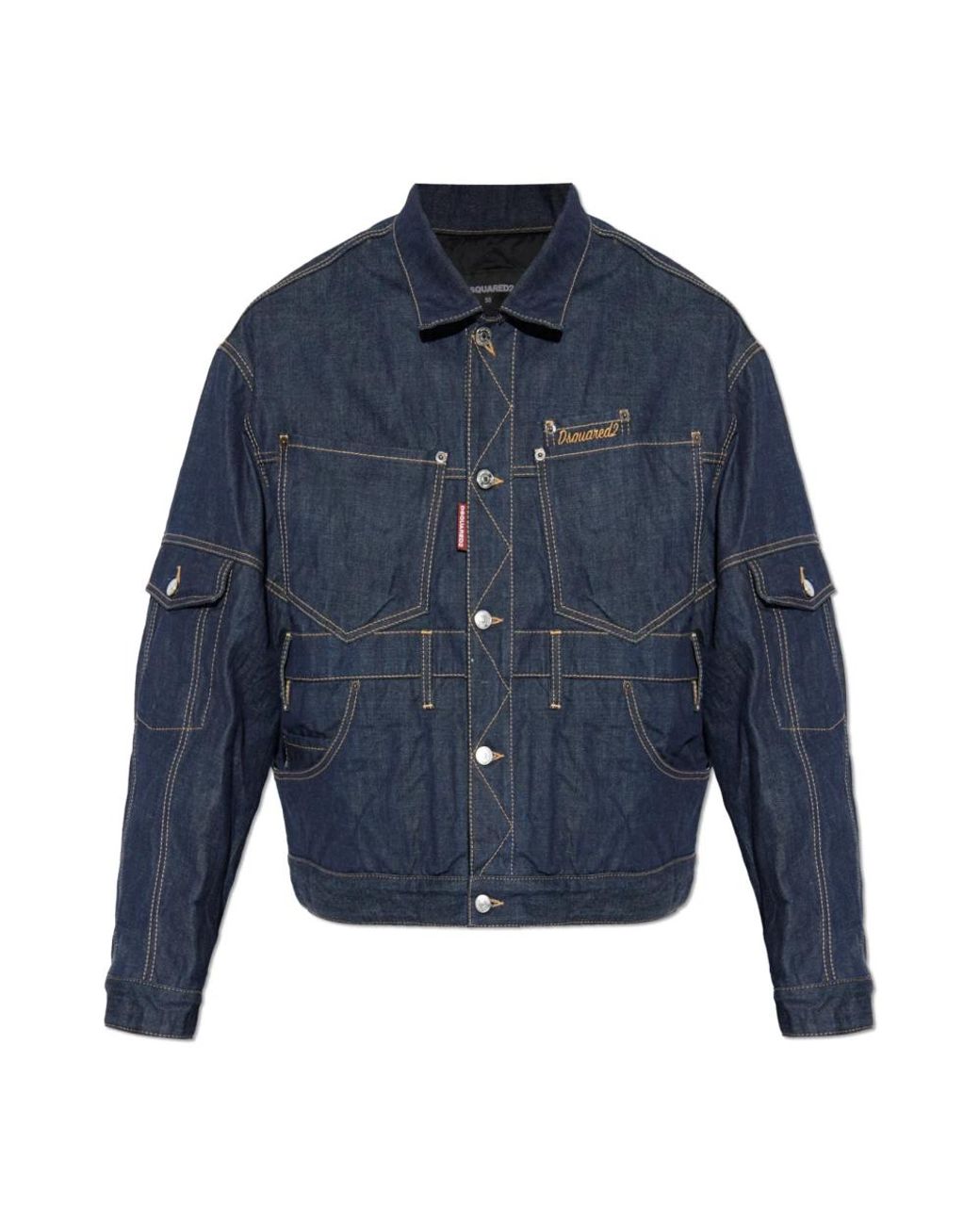 DSquared² Blue Denim Jackets for men