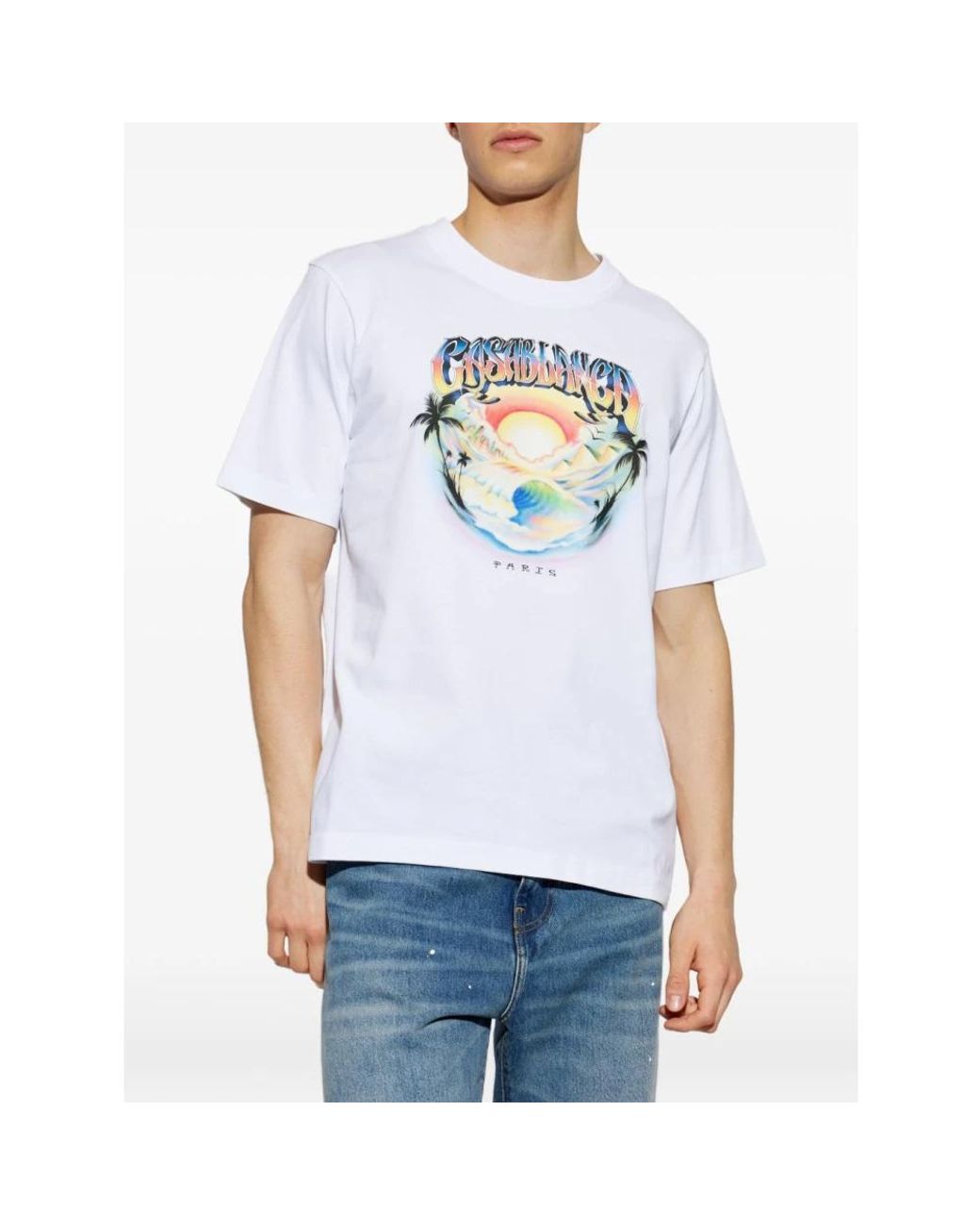 Casablanca White T-Shirts for men