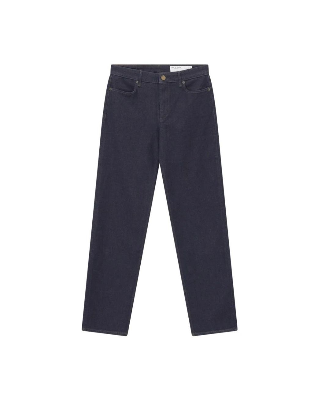 Rag & Bone Blue Straight Fit Jeans