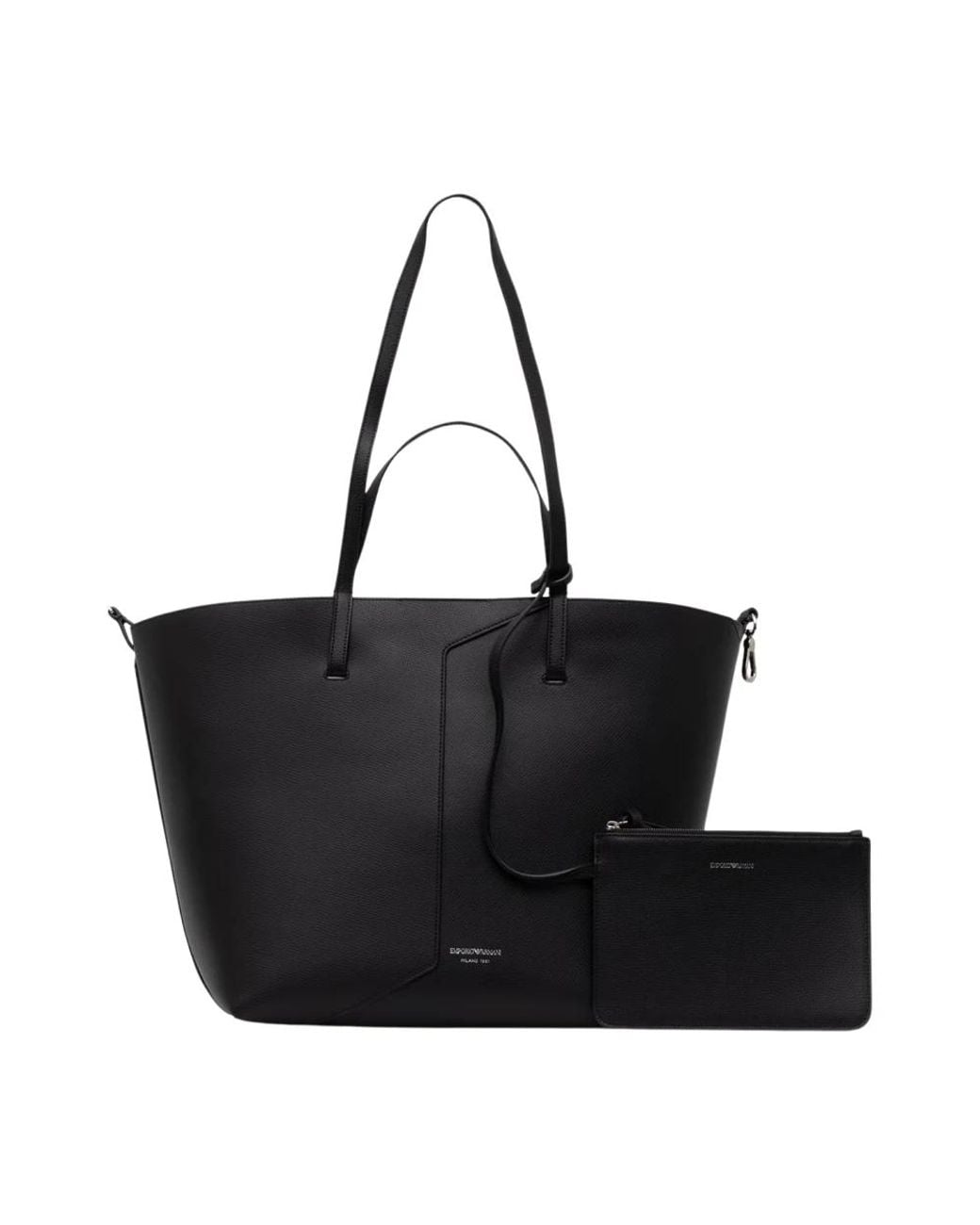 Emporio Armani Black Shopping Bags