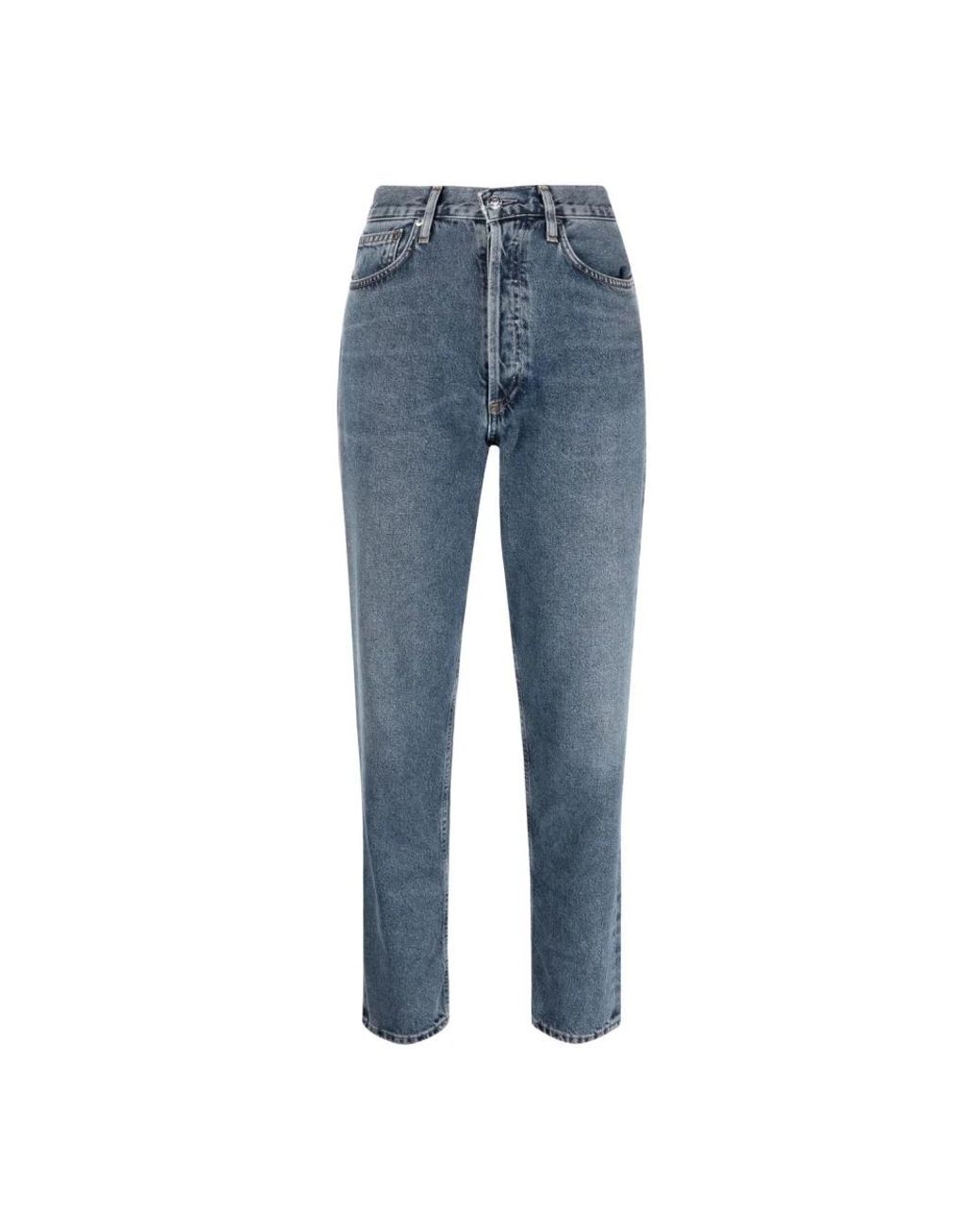 Agolde Blue Cropped Jeans