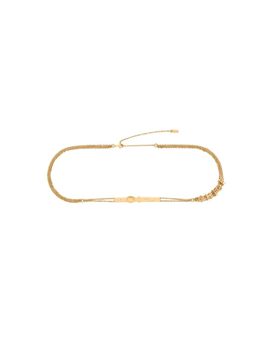 Chloé Metallic The Mini Belt Jewellery Belt