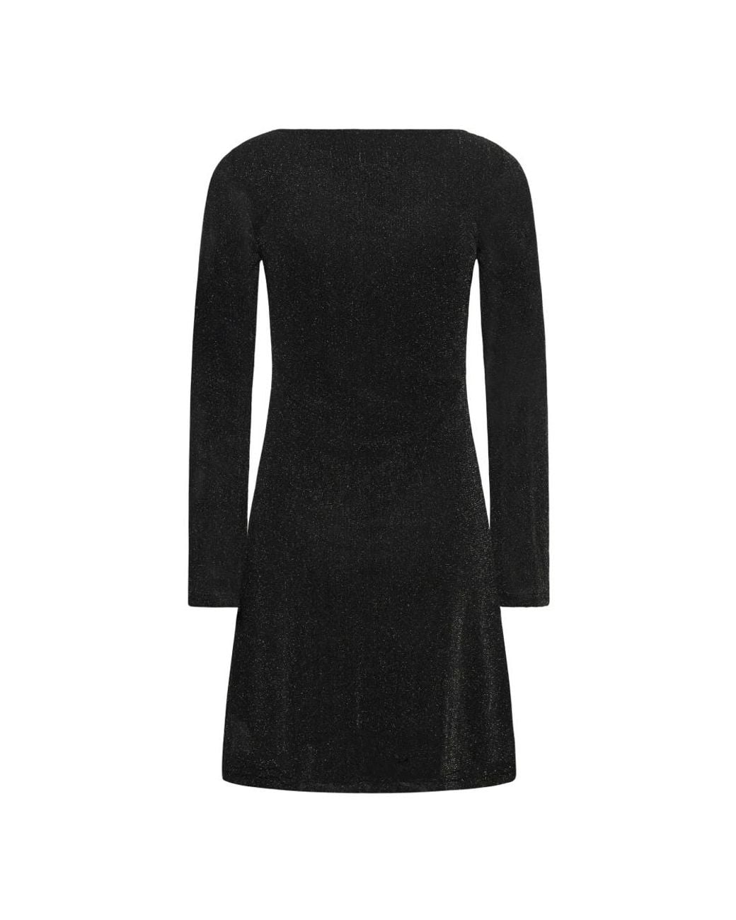 Short Dresses Kaffe de color Black