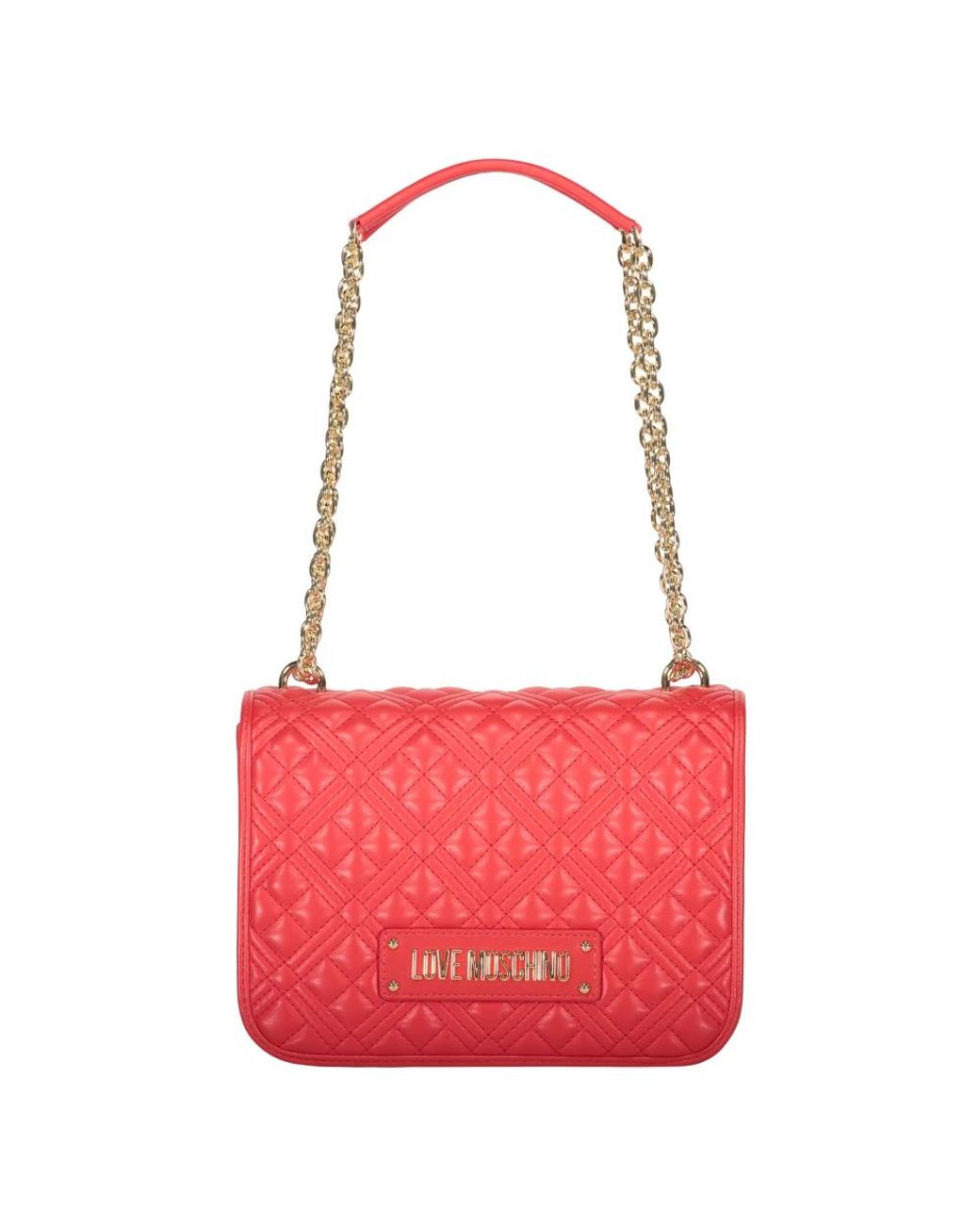 Love Moschino Red Shoulder Bags