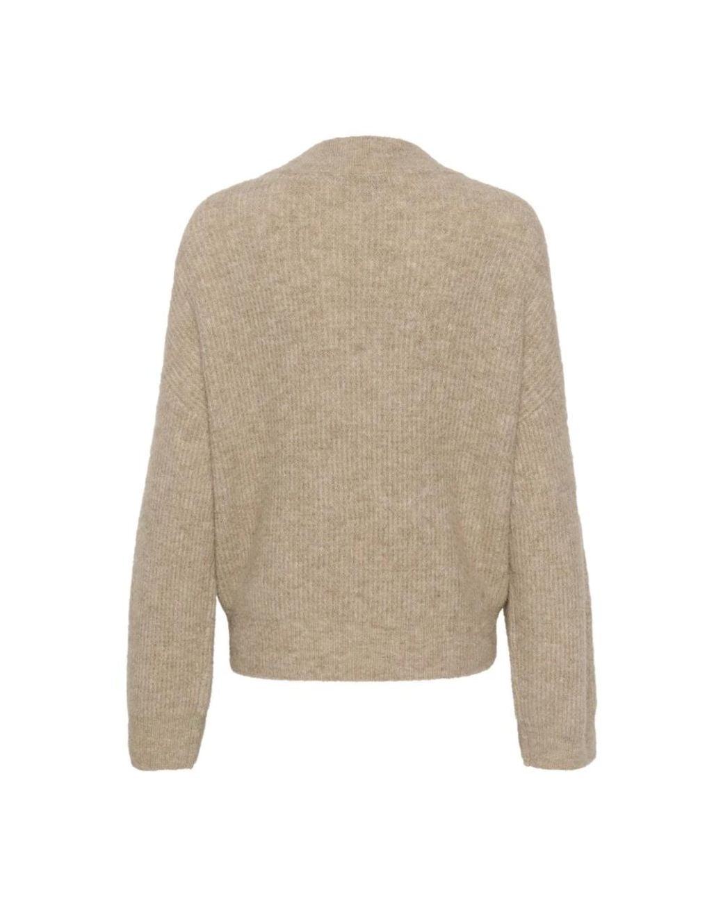 Gestuz Natural V-Neck Knitwear