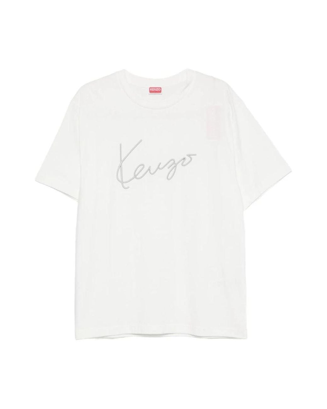 KENZO White T-Shirts for men
